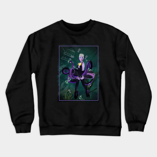 The Sea Witch Crewneck Sweatshirt by MagicalMeltdown